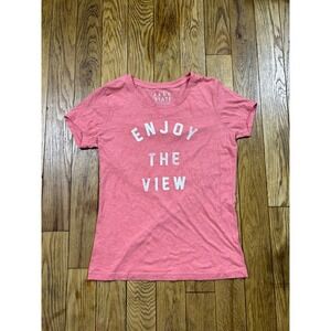 Free State Enjoy the View Graphic T-Shirt Top Women's Size Large L